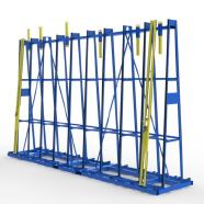 FGL Heavy duty  and Jumbo glass transport rack - FGL-A-5000-G6 - FGL Glastransportgestell , Jumbo Glasgestell f�r ganze Bandma�e, Glasbock - A-Bock - www.lager-und-transporttechnik.info