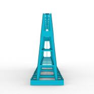 FGL Heavy duty  and Jumbo glass  transport rack - FGL-A-6000-1200 - FGL Glastransportgestell , Jumbo Glasgestell f�r ganze Bandma�e, Glasbock - A-Bock - www.lager-und-transporttechnik.info