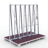 FGL window and elements transport rack - FGL-A-2215-207-H - FGL Fenster- und Elemente-transportgestell  - Fensterbock - A-Bock - www.lager-und-transporttechnik.info