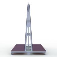 FGL window and elements transport rack - FGL-A-2215-207-H - FGL Fenster- und Elemente-transportgestell  - Fensterbock - A-Bock - www.lager-und-transporttechnik.info