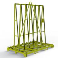 FGL glass, window and elements transport rack - FGL-A-2215-237- N - FGLglas,  Fenster- und Elemente-Transportgestell  -  Glasbock , Fensterbock - A-Bock - www.lager-und-transporttechnik.info