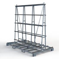 FGL window and elements Trailer- transport rack - FGL-A-2414-207-NQ5 - FGL Fenster- und Elemente-Transportgestell f�r Anh�nger  - Fensterbock - A-Bock - www.lager-und-transporttechnik.info