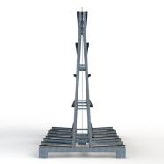 FGL window and elements Trailer- transport rack - FGL-A-2414-207-NQ5 - FGL Fenster- und Elemente-Transportgestell f�r Anh�nger  - Fensterbock - A-Bock - www.lager-und-transporttechnik.info