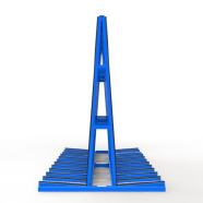 FGL glass window and elements Trailer- transport rack - FGL-AH-312-1610 - FGL Glas, Fenster- und Elemente-Transportgestell f�r Anh�nger  - Glas-Bock - Fensterbock - A-Bock- Anh�ngergestell - www.lager-und-transporttechnik.info