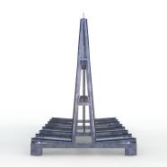 FGL glass window and elements Trailer- transport rack - FGL-AE-314-178-G4 - FGL Glas, Fenster- und Elemente-Transportgestell f�r Anh�nger  - Glas-Bock - Fensterbock - A-Bock- Anh�ngergestell - www.lager-und-transporttechnik.info