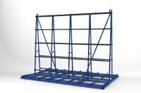 FGL glass window and elements Trailer- transport rack - FGL-AH-318-229-N - FGL Glas, Fenster- und Elemente-Transportgestell f�r Anh�nger  - Glas-Bock - Fensterbock - A-Bock- Anh�ngergestell - www.lager-und-transporttechnik.info
