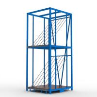 FGL window storage , double storage and transportbox for windows , FGL FBK-128-8-2, FGL Lager- und Transportgestell f�r Fenster-Elemente - www.lager-und-transporttechnik.info