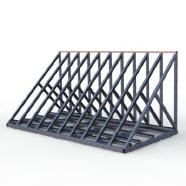 FGL glass and window storage harp rack, stationary harp rack for glass and window elements ,- FGL-FL-2412 - FGL F�chergestell zur Lagerung von Isoliergl�ser und  T�ren und Fensterelementen- www.lager-und-transporttechnik.info