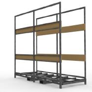 FGL heavy duty transportframe for facade elements, FGL FTB-150-3 , FGLSchwerlast-Transportrahmen f�r Fenster- und Fassadenelemente, www.lager-und-transporttechnik.info