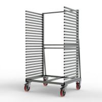 FGL carriar spar trolley one-sided, FGL-FWA-121-26-PA , FGL F�cher- und Etagenwagen, Tragarmwagen , www.lager-und-transporttechnik.info
