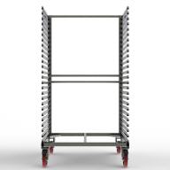 FGL carriar spar trolley one-sided, FGL-FWA-121-26-PA , FGL F�cher- und Etagenwagen, Tragarmwagen , www.lager-und-transporttechnik.info