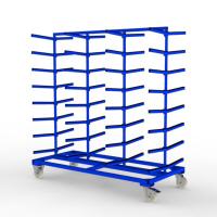 FGL carriar spar trolleydouble-sided, FGL-hw-209-188-ET-Flex, FGL Fächer- und Etagenwagen, Tragarmwagen , www.lager-und-transporttechnik.info