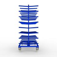 FGL carriar spar trolleydouble-sided, FGL-hw-209-188-ET-Flex, FGL F�cher- und Etagenwagen, Tragarmwagen , www.lager-und-transporttechnik.info