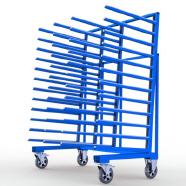 FGL carriar spar trolley one-sided, FGL-HWL-1600 E4 , FGL F�cher- und Etagenwagen, Tragarmwagen , www.lager-und-transporttechnik.info