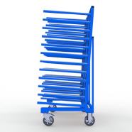 FGL carriar spar trolley one-sided, FGL-HWL-1600 E4 , FGL F�cher- und Etagenwagen, Tragarmwagen , www.lager-und-transporttechnik.info