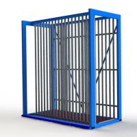 FGL flexible storage system for single glas sheets and all-glass doors  and panels, FGL KFR-2100 Flex,  FGL Glast�renlager, flexibles Lagersytsem f�r Einzelscheiben und Ganzglast�ren,  www.lager-und-transporttechnik.info