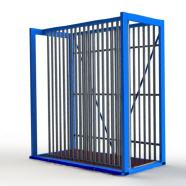 FGL flexible storage system for single glas sheets and all-glass doors  and panels, FGL KFR-2100 Flex,  FGL Glast�renlager, flexibles Lagersytsem f�r Einzelscheiben und Ganzglast�ren,  www.lager-und-transporttechnik.info