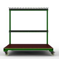 FGL frame and profil section trolley - FGL-KFW-2045 - FGL F�cherwagen und Rahmenwagen f�r Rahmen und Profile, www.lager-und-transporttechnik.info