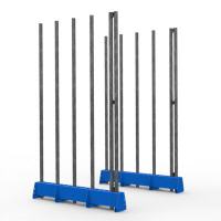 FGL slab rack - FGL heavy duty  bundle an universal rack for glass, panels, elemente and metall sheets , FGL-KI-5002-EC , FGL Glas- und Kistenigel als Universal-Lagersystem - www.lager-und-transporttechnik.info