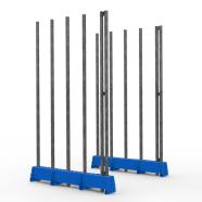 FGL slab rack - FGL heavy duty bundle an universal rack for glass, panels, elemente and metall sheets , FGL-KI-5002-EC , FGL Glas- und Kistenigel als Universal-Lagersystem - www.lager-und-transporttechnik.info