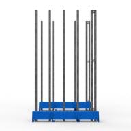 FGL slab rack - FGL heavy duty bundle an universal rack for glass, panels, elemente and metall sheets , FGL-KI-5002-EC , FGL Glas- und Kistenigel als Universal-Lagersystem - www.lager-und-transporttechnik.info