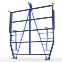 FGL-LGV-5000 , FGL glass forklift - glass fork - Garza para descarga de vidrio - L�ves-palettes pour por verre,   FGL Ladegabel f�r Einzelgl�ser Kisten und Caps - www.lager-und-transporttechnik.info