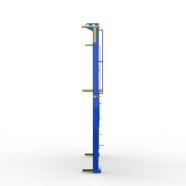 FGL-LGV-5000 , FGL glass forklift - glass fork - Garza para descarga de vidrio - Lèves-palettes pour por verre, FGL Ladegabel für Einzelgläser Kisten und Caps - www.lager-und-transporttechnik.info