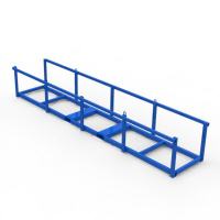 FGL-LP-4000 ST - Civière pour profilés - FGL palettes pour matériaux longs, bastidor transporte para perfiles largos, FGL long goods pallets - FGL Langgut Paletten - www.lager-und-transporttechnik.info