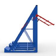 FGL-LS-422-306-SK, FGL heavy duty glas and elements transport rack for trailer and trucks, FGL bastidor transporte pesado para vidrio y ventanas, FGL LKW Aufbauten, Sonder- und Transportgestelle f�r Fassaden, Platte- und Schwerlastnelemente, www.lager-und-transporttechnik.info