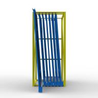 FGL-GTG-7. FGL sistema lado m�dular de almacenamiento para puertas de cristal (puerta to vidrio), FGL drawer compact storage system for glass and all-glass doors, FGL Schubfach Lagermodul f�r Ganzglast�re, FGL Syst�me de stockage modulaire pour portes tout-verre,  www.lager-und-transporttechnik.info