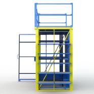 FGL-GTG20-B. FGL sistema lado m�dular de almacenamiento para puertas de cristal (puerta to vidrio), FGL drawer compact storage system for glass and all-glass doors, FGL Schubfach Lagermodul f�r Ganzglast�ren, FGL Syst�me de stockage modulaire pour portes tout-verre,  www.lager-und-transporttechnik.info