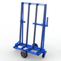 FGL-MRW-807-124, Chariot de montage et de transportet pour les verres simples et fenêtres, FGL glass and window dollie, FGL Sheet Material Carts, FGL Montage und Transportwagen für Einzelgläser und Fensterelemente, Carros de montaje para el transport de vidrio y ventana, www.lager-und-transporttechnik.info