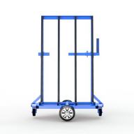 FGL-MRW-807-124, Chariot de montage et de transportet pour les verres simples et fenêtres, FGL glass and window dollie, FGL Sheet Material Carts, FGL Montage und Transportwagen für Einzelgläser und Fensterelemente, Carros de montaje para el transport de vidrio y ventana, www.lager-und-transporttechnik.info
