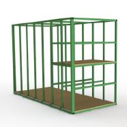 FGL-PLM-150 - FGL vertical shelving racks, FGL stockage pour de PVC et panneaux de bois, estanter�a de tableros para tableros y planchas pl�sticas , almacenamiento de ventanas, FGL F�cherregal zur Lagung von Platten und Fensterelementen- www.lager-und-transporttechnik.info