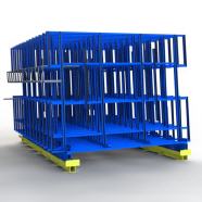 FGL QLG- V-5000 CK-260, FGL side shift drawer compact glass storage systeme, FGL Clasificadores para vidrio automático y manual, FGL Querlager Verschiebelager für Einzelgläser , Kisten und Caps, www.lager-und-transporttechnik.info