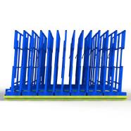 FGL QLG- V-5000 CK-260, FGL side shift drawer compact glass storage systeme, FGL Clasificadores para vidrio automático y manual, FGL Querlager Verschiebelager für Einzelgläser , Kisten und Caps, www.lager-und-transporttechnik.info