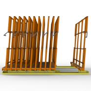 FGL QLG- V-5000 E-150, FGL side shift drawer compact glass storage systeme, FGL Clasificadores para vidrio autom�tico y manual, FGL Querlager Verschiebelager f�r Einzelgl�ser , Kisten und Caps, www.lager-und-transporttechnik.info