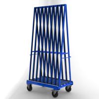 FGL-RTT-812 , FGL Chariot pour cadre et fenêtre, Carro para transporte y almacenamiento de los marcos y ventanas, FGL transport trolley for frames and windows, FGL Rahmenwagen für Türen und Fenster, www.lager-und-transporttechnick.info