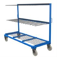 FGL-RW157-21 N, Chariot pour le transport et le stockage de profil�s verticaux, Carro para transporte y almacenamiento de los perfiles verticales , FGL F�cherwagen f�r Rahmenprofile, Rahmenwagen, www.lager-und-transporttechnik.info