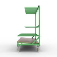 FGL-RW-15N, Chariot double pour le transport et le stockage de cadre et  profil�s verticaux, carro doble para transporte y almacenamiento de los marcos y perfiles verticales, FGL F�cherwagen f�r Rahmenprofile, Rahmenwagen, www.lager-und-transporttechnik.info