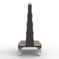 FGL- RWA-168-145 H, Chariot � verre, chariots porte-vitres ou porte-verres pour le transport s�curise de vitres, FGL carro de vidrio y ventanas o placas, FGL Glass and window trolley - glass transport cart,  FGL Rollwagen - Transportwagen f�r Glas , Febster und Plattenwaren , www.lager-und-transporttechnik.info