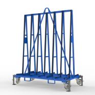 FGL- RWA-181-207 N, Chariot � verre, chariots porte-vitres ou porte-verres pour le transport s�curise de vitres, FGL carro de vidrio y ventanas o placas, FGL Glass and window trolley - glass transport cart,  FGL Rollwagen - Transportwagen f�r Glas , Febster und Plattenwaren , www.lager-und-transporttechnik.info