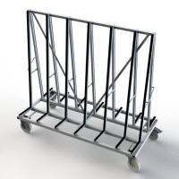 FGL- RWA-201-167-N, Chariot � verre, chariots porte-vitres ou porte-verres pour le transport s�curise de vitres, FGL carro de vidrio y ventanas o placas, FGL Glass and window trolley - glass transport cart,  FGL Rollwagen - Transportwagen f�r Glas , Febster und Plattenwaren, Glastransportwagen, Fenstertransportwagen , www.lager-und-transporttechnik.info
