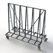 FGL- RWA-201-167-N, Chariot � verre, chariots porte-vitres ou porte-verres pour le transport s�curise de vitres, FGL carro de vidrio y ventanas o placas, FGL Glass and window trolley - glass transport cart,  FGL Rollwagen - Transportwagen f�r Glas , Febster und Plattenwaren, Glastransportwagen, Fenstertransportwagen , www.lager-und-transporttechnik.info