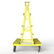 FGL- RWA-212-188-NQ5, Chariot � verre, cahariot de menuisiere, chariots porte-vitres ou porte-verres et anneaux en PVC y bois  pour le transport s�curise de vitres, FGL carro de vidrio y ventanas o placas, FGL Glass and window trolley - glass transport cart, shipping cart,  FGL Rollwagen - Transportwagen f�r Glas , Febster und Plattenwaren, Glastransportwagen, Fenstertransportwagen , Plattenwagen, www.lager-und-transporttechnik.info