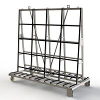 FGL- RWA-231-208-NQ5, Chariot � verre, cahariot de menuisiere, chariots porte-vitres ou porte-verres et anneaux en PVC y bois  pour le transport s�curise de vitres, FGL carro de vidrio y ventanas o placas, FGL Glass and window trolley - glass transport cart, shipping cart,  FGL Rollwagen - Transportwagen f�r Glas , Febster und Plattenwaren, Glastransportwagen, Fenstertransportwagen , Plattenwagen, www.lager-und-transporttechnik.info