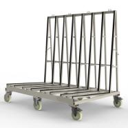 FGL- RWL-214-168-N, Chariot á verre, chariots porte-vitres ou porte-verres pour le transport sécurise de vitres, FGL carro de vidrio y ventanas o placas, FGL Glass and window trolley - glass transport cart, FGL Rollwagen - Transportwagen für Glas , Febster und Plattenwaren, Glastransportwagen, Fenstertransportwagen , www.lager-und-transporttechnik.info