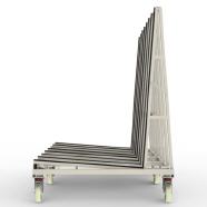 FGL- RWL-214-168-N, Chariot á verre, chariots porte-vitres ou porte-verres pour le transport sécurise de vitres, FGL carro de vidrio y ventanas o placas, FGL Glass and window trolley - glass transport cart, FGL Rollwagen - Transportwagen für Glas , Febster und Plattenwaren, Glastransportwagen, Fenstertransportwagen , www.lager-und-transporttechnik.info