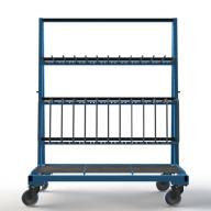 FGL-RW148-12N, Chariot pour le transport et le stockage de profil�s verticaux et des vitres, panneaux, etc. , Carro para transporte y almacenamiento de los perfiles verticales y marco de vetana ,FGL Shelf cart forTransport and interim storage of frames and sashes and profiles, FGL F�cherwagen f�r Rahmenprofile, Rahmenwagen, www.lager-und-transporttechnik.info
