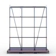 FGL-T-2400-N , FGL T-Rack ,  FGL transportrack for facades and elements - FGL Chevalet pour les �l�ments de fa�ades, Caballete para elementos de fachada - bastidor para elementos de fachada, FGL Transportgestelle f�r Fenster, Fassaden und Elemente , FGL T-Gestell - www.lager-und-transporttechnik.info